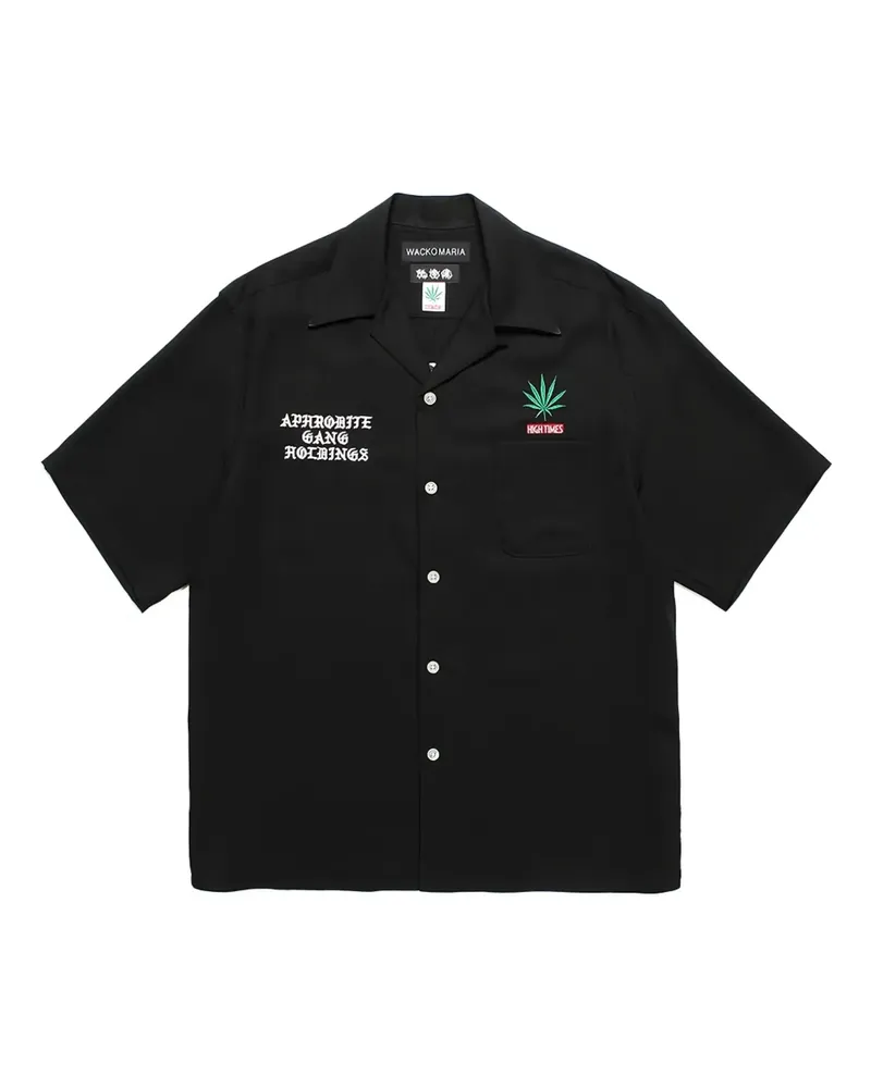 Wacko Maria x High Times 50 Hemd - Schwarz Schwarz
