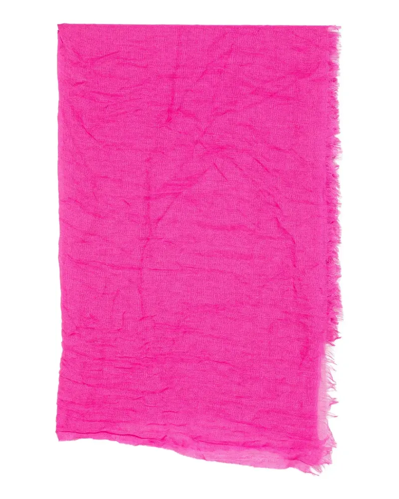 Botto Giuseppe Schal mit ausgefransten Kanten - Rosa Rosa