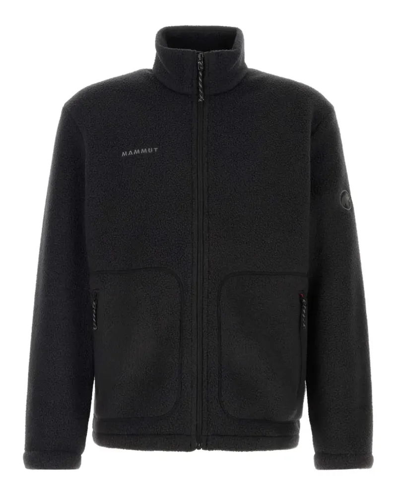 Mammut Jacke mit Logo-Print - Schwarz Schwarz