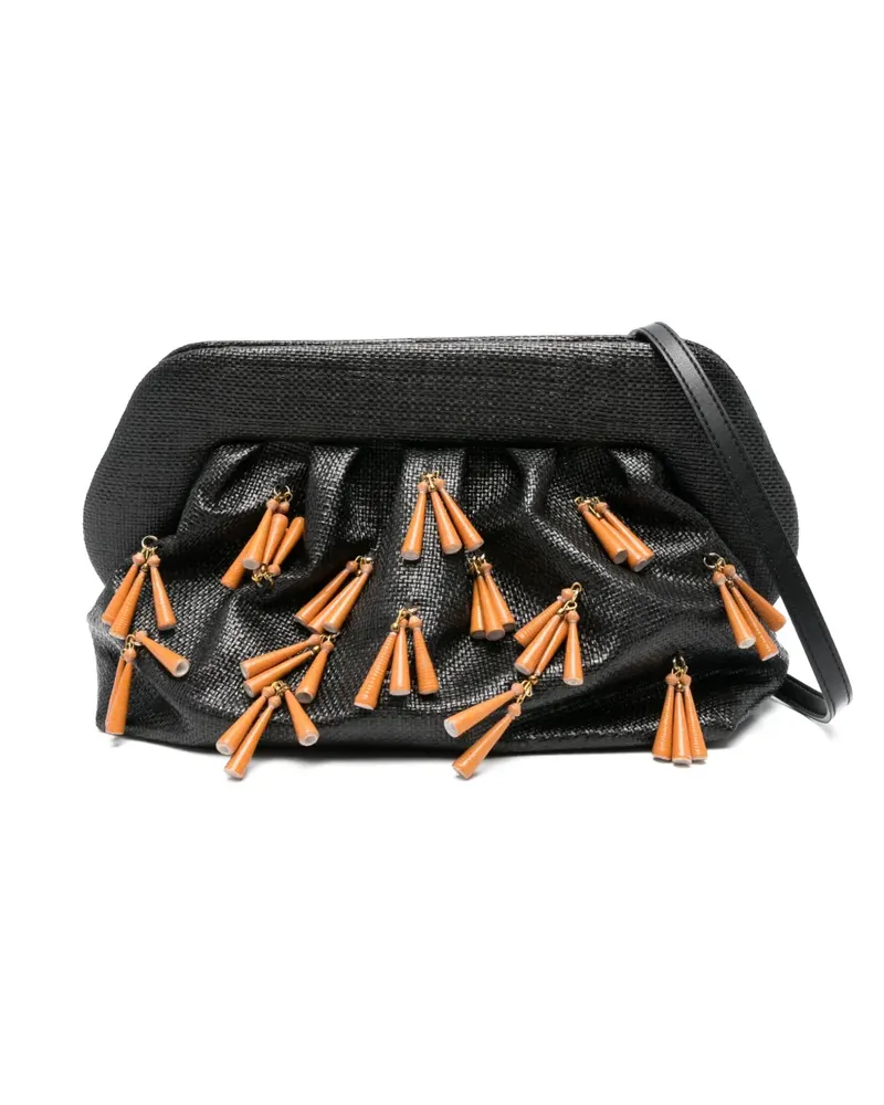 THEMOIRÈ Bios Clutch - Schwarz Schwarz