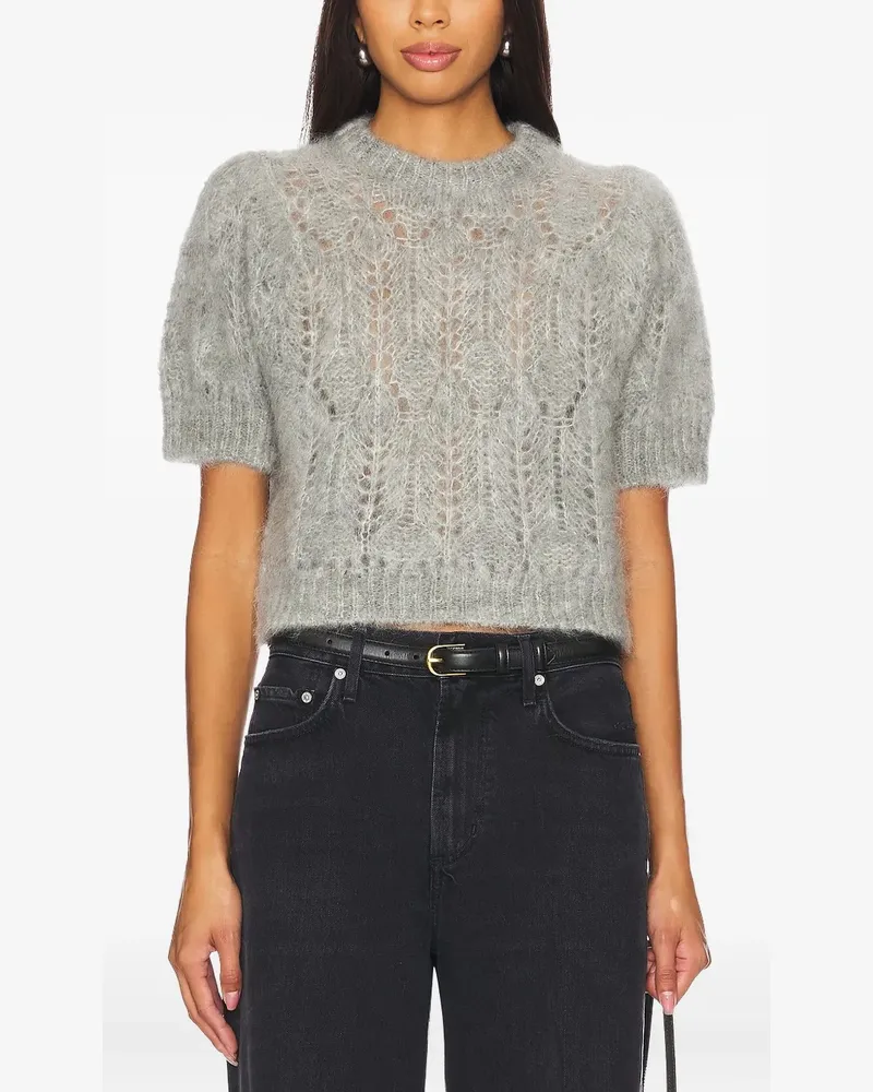 Citizens of humanity Pullover mit Puffärmeln - Grau Grau