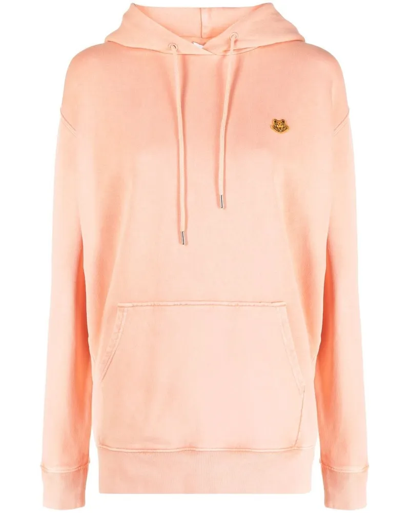 Kenzo Tiger Crest Oversized-Kapuzenpullover - Orange Orange