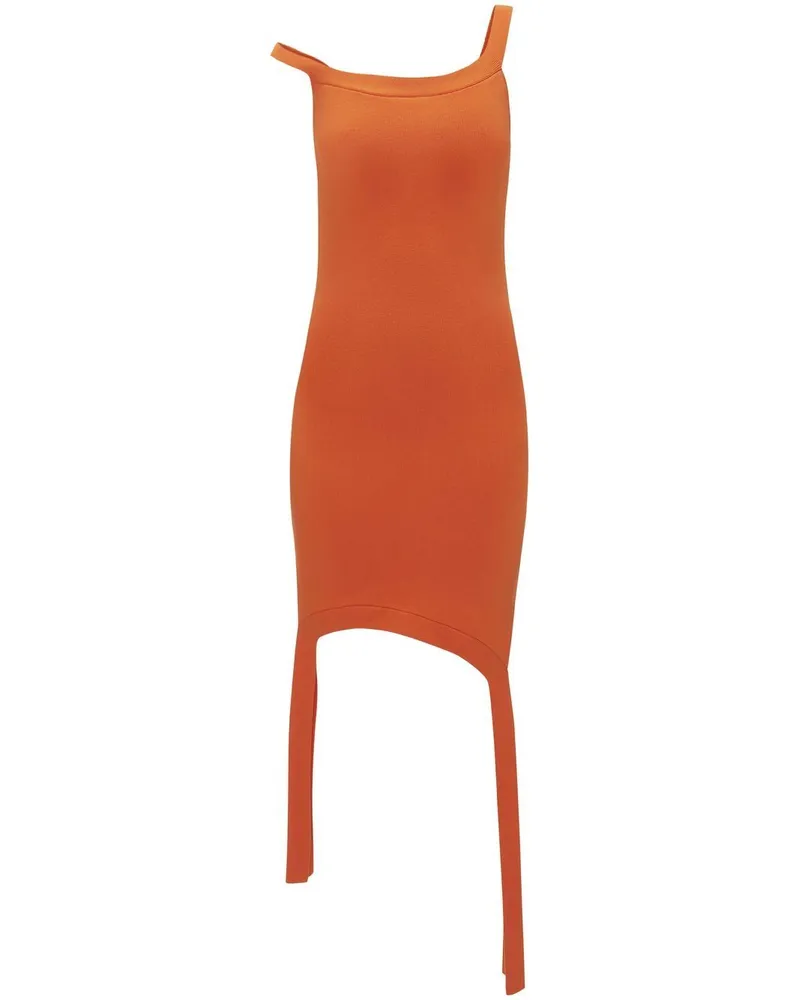 J.W.Anderson Minikleid im Deconstructed-Look - Orange Orange