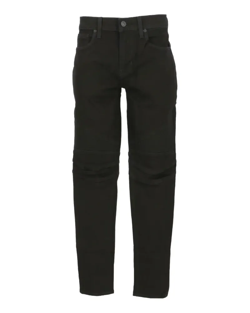 Hudson ribbed-panel jeans - Schwarz Schwarz