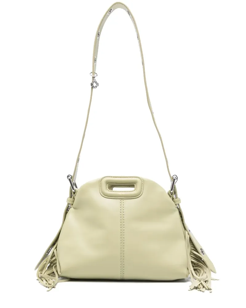 Maje Mini Miss Schultertasche - Grün Grün