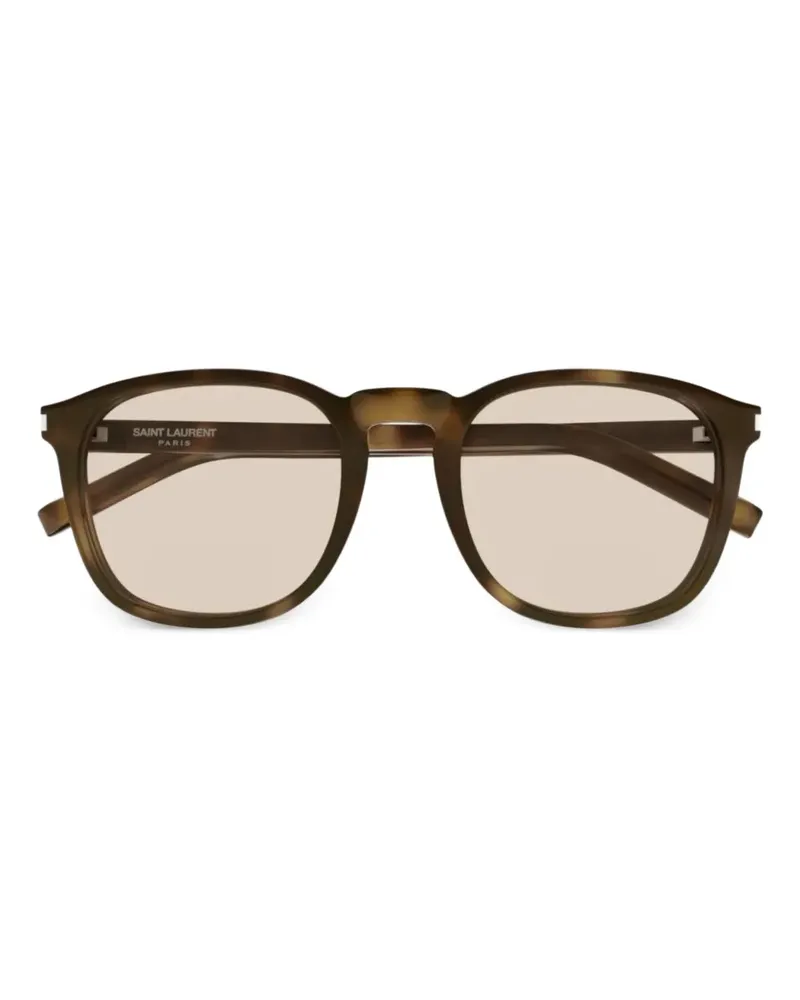 Saint Laurent SL 818 Sonnenbrille in Schildpattoptik - Braun Braun