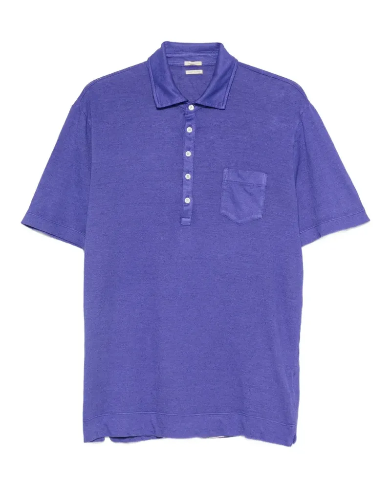 Massimo Alba Wembley chest-pocket polo shirt - Violett Violett