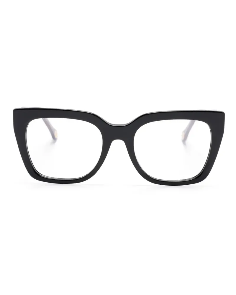 Carolina Herrera New York Brille im Butterfly-Design - Schwarz Schwarz