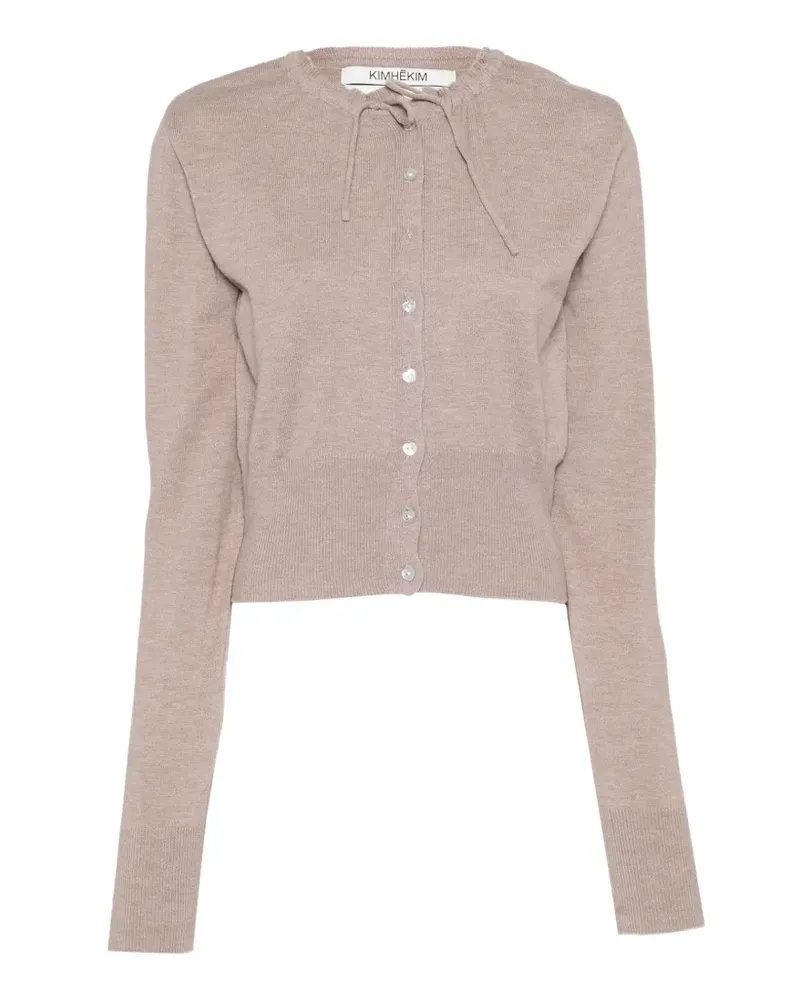KIMHEKIM Ella Cardigan - Braun Braun