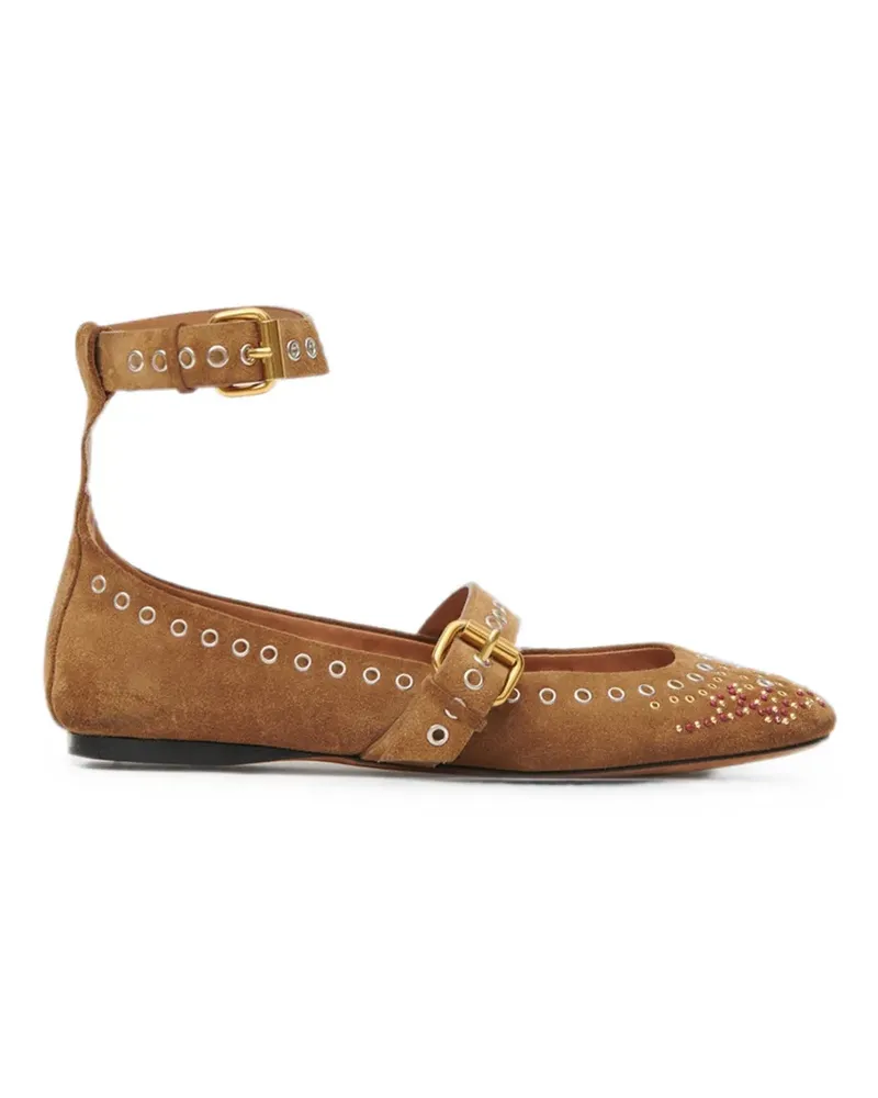 Isabel Marant Ylza ballerinas - Nude Nude