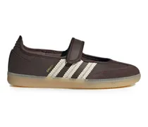 Samba Jane Sneakers mit Klettverschluss - Braun