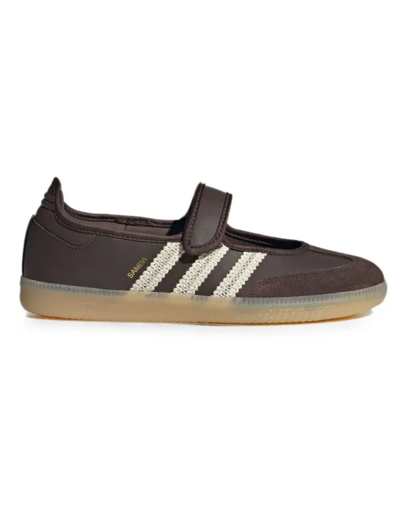 adidas Samba Jane touch-strap sneakers - Braun Braun