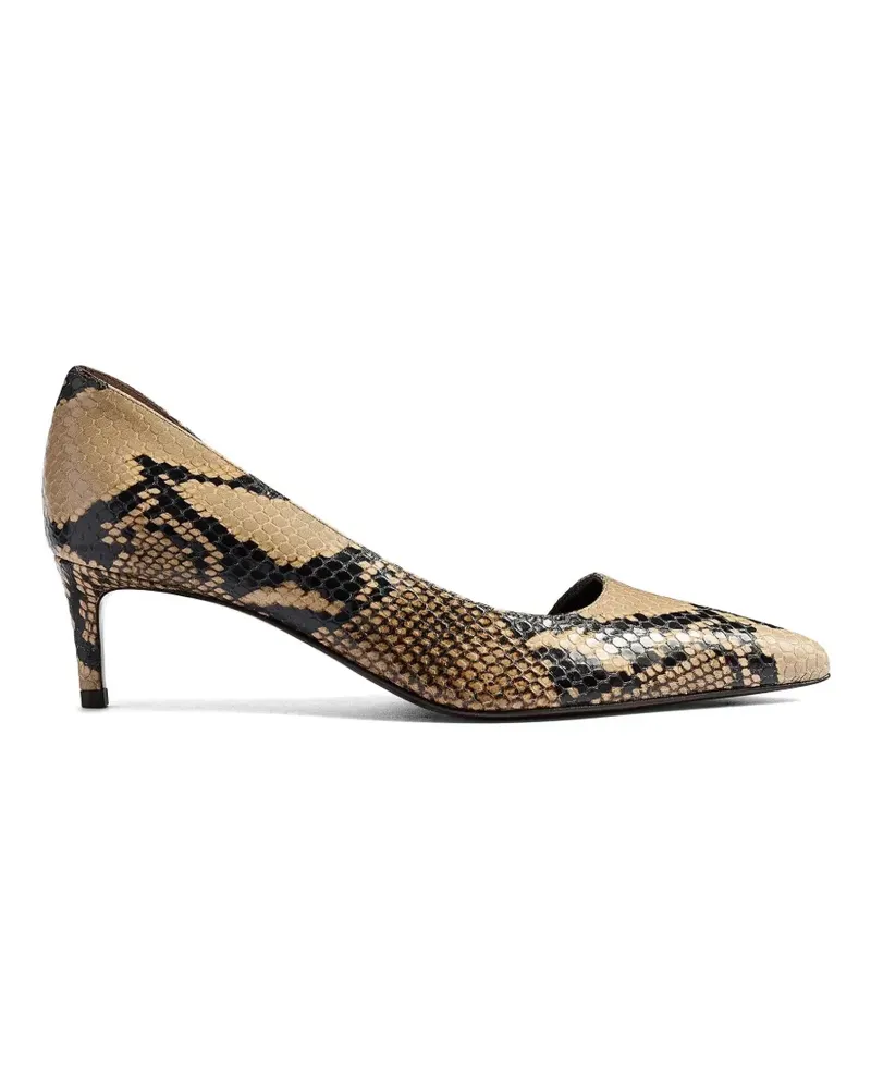 KHAITE Jett D'Orsay Low Pumps - Nude Nude