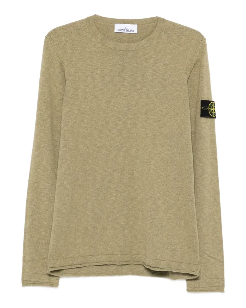 Stone Island Langärmeliger Pullover - Grün Grün