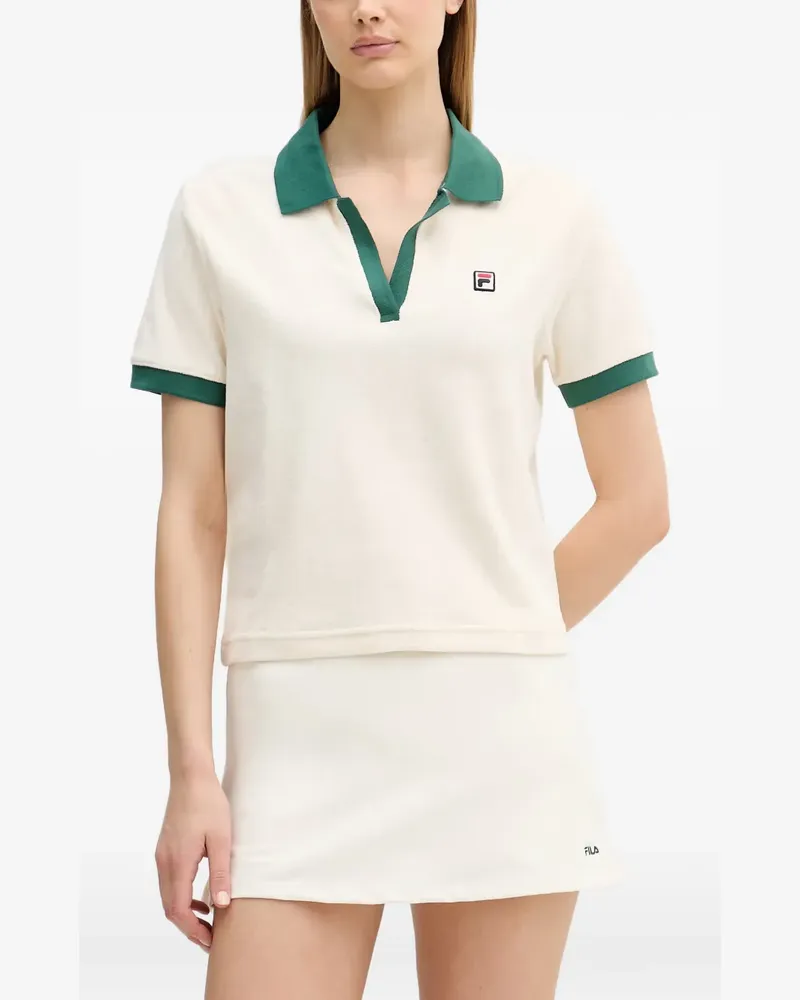 Fila Belfort T-Shirt mit Logo-Patch - Weiß Weiß