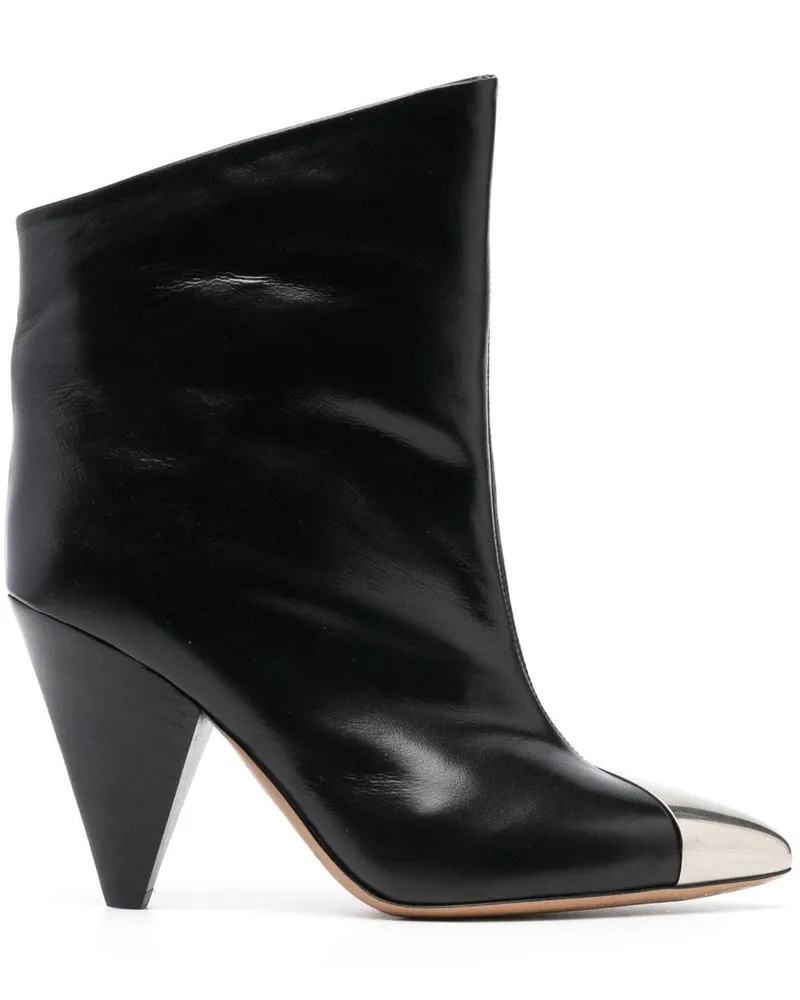 Isabel Marant Stiefel mit Blockabsatz 90mm - Schwarz Schwarz