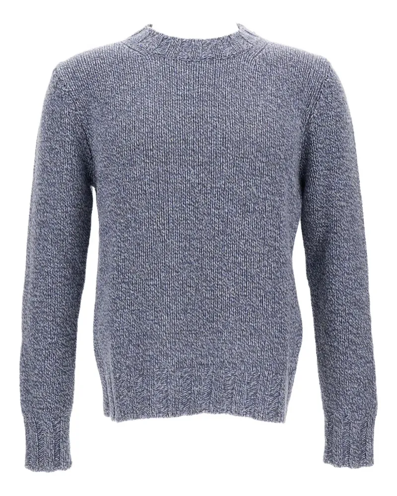 Customer Lovers Pullover mit Rundhalsausschnitt - Blau Blau