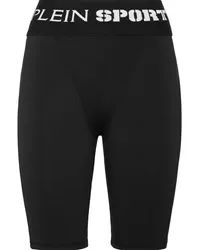 Philipp Plein Push-Up Radlerhose Schwarz