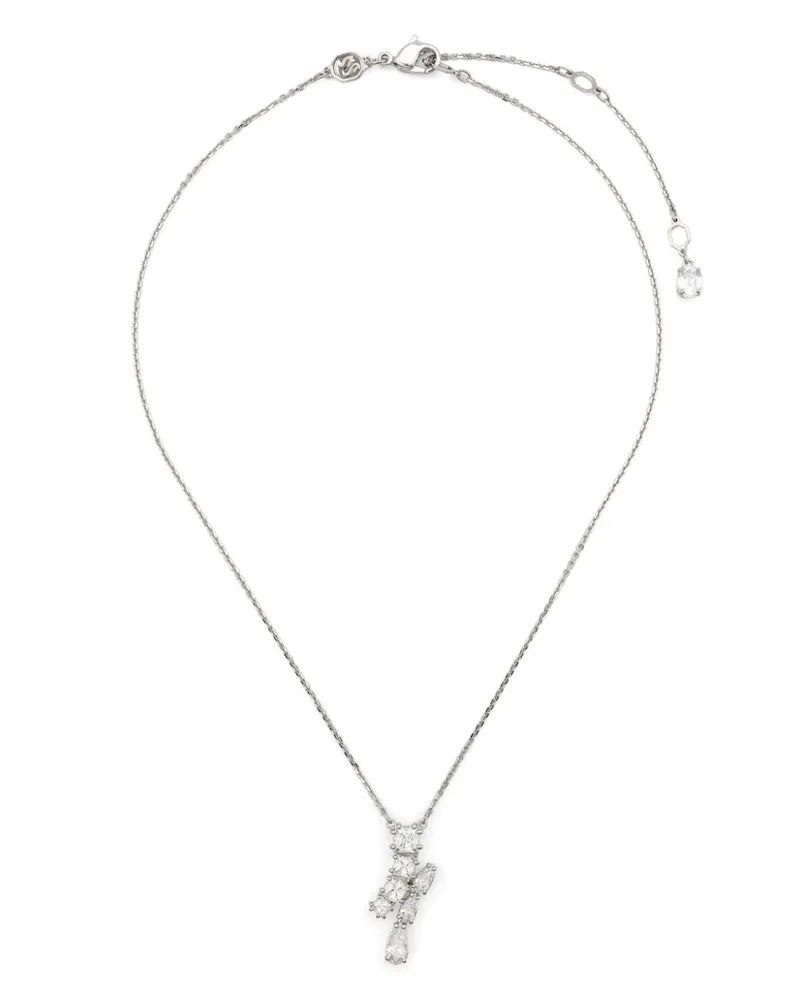 Swarovski Halskette mit Anhänger - Weiß Weiß