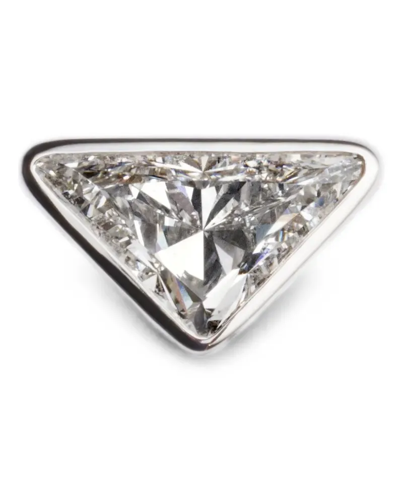 Prada Eternal Gold laboratory-grown diamond single earring - Silber Silber