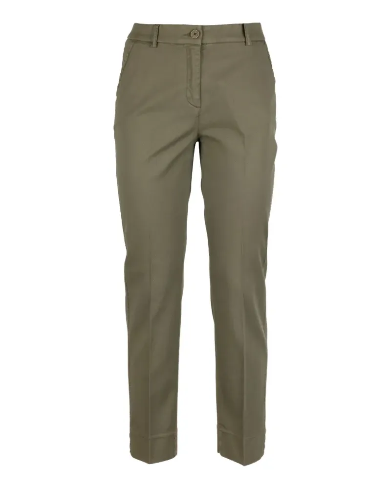 VIA MASINI 80 slim-cut trousers - Grün Grün