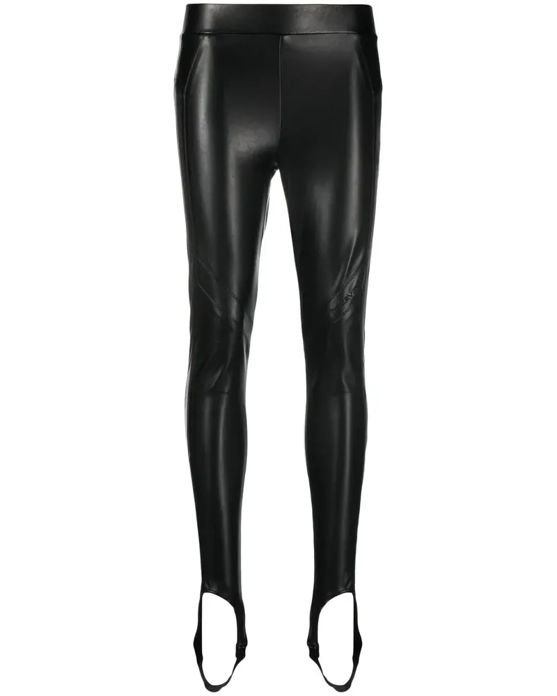 Ermanno Scervino Leggings mit Steg - Schwarz Schwarz