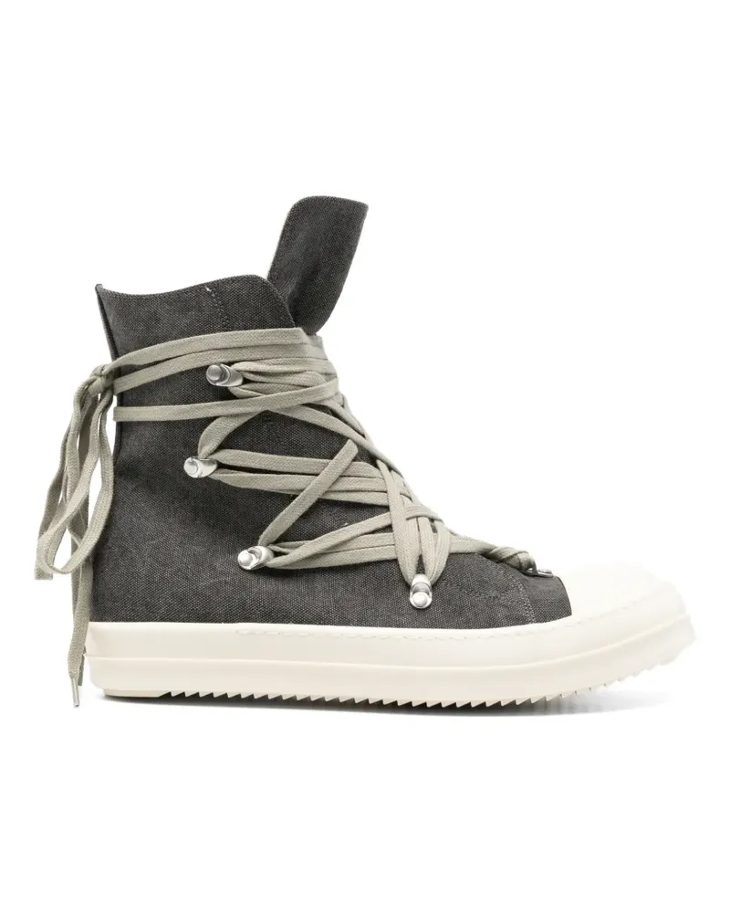 DRKSHDW by Rick Owens Megalace high-top sneakers - Grau Grau