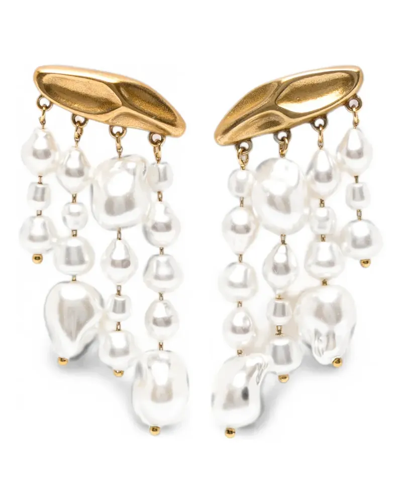 Cult Gaia pearl-drop earrings - Gold Gold