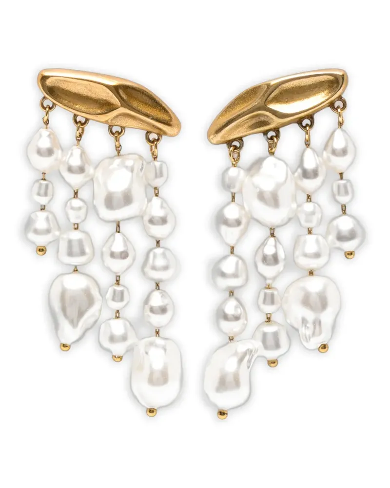 Cult Gaia pearl-drop earrings - Gold Gold
