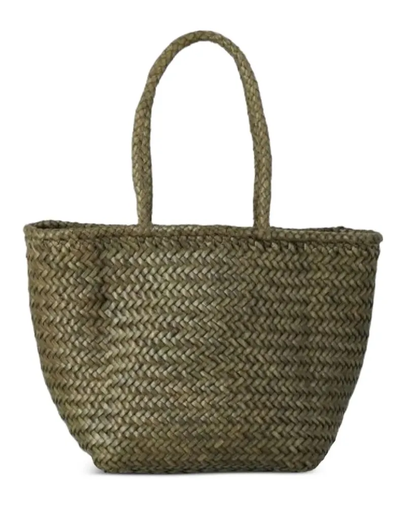 Dragon Diffusion Grace woven tote bag - Grün Grün