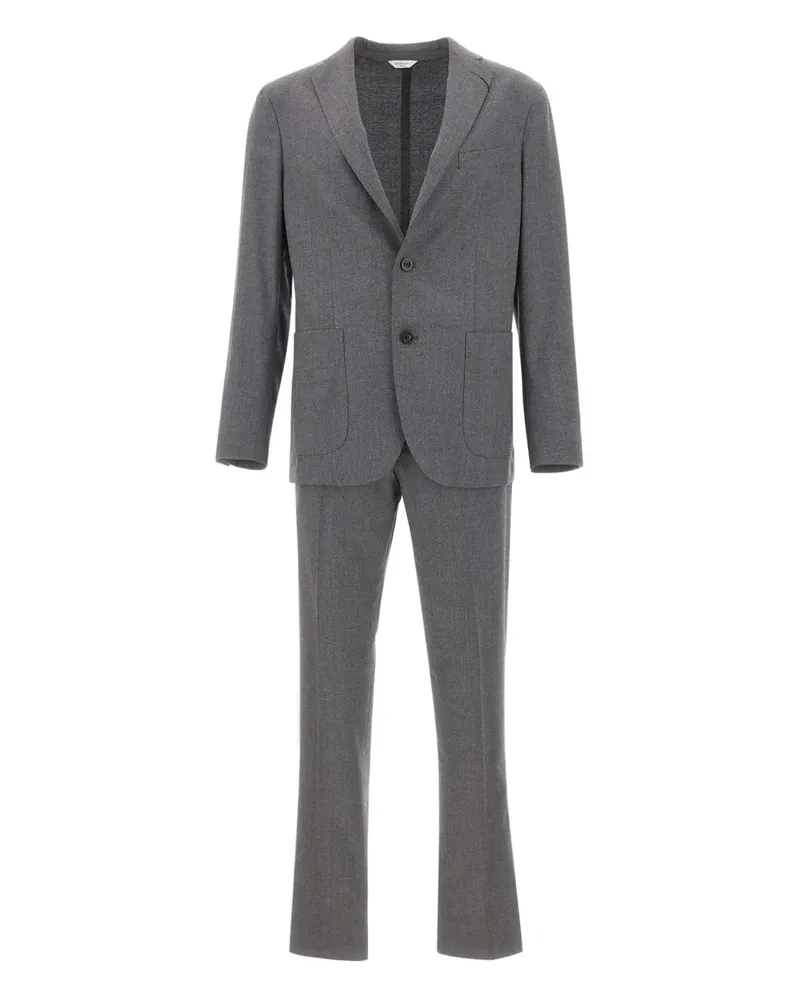 Boglioli flap-pocket wool suit - Grau Grau