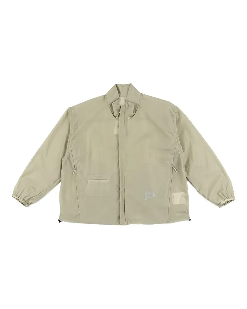 and wander elasticated-cuff utility jacket - Nude Nude