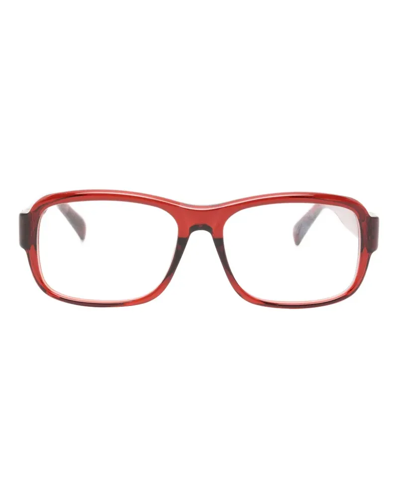 Jacquemus rectangle-frame glasses - Rot Rot