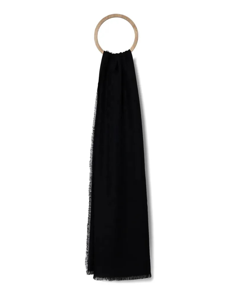 Karl Lagerfeld K/Monogram Schal - Schwarz Schwarz