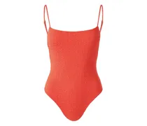 Strukturierter Maui Badeanzug - Orange
