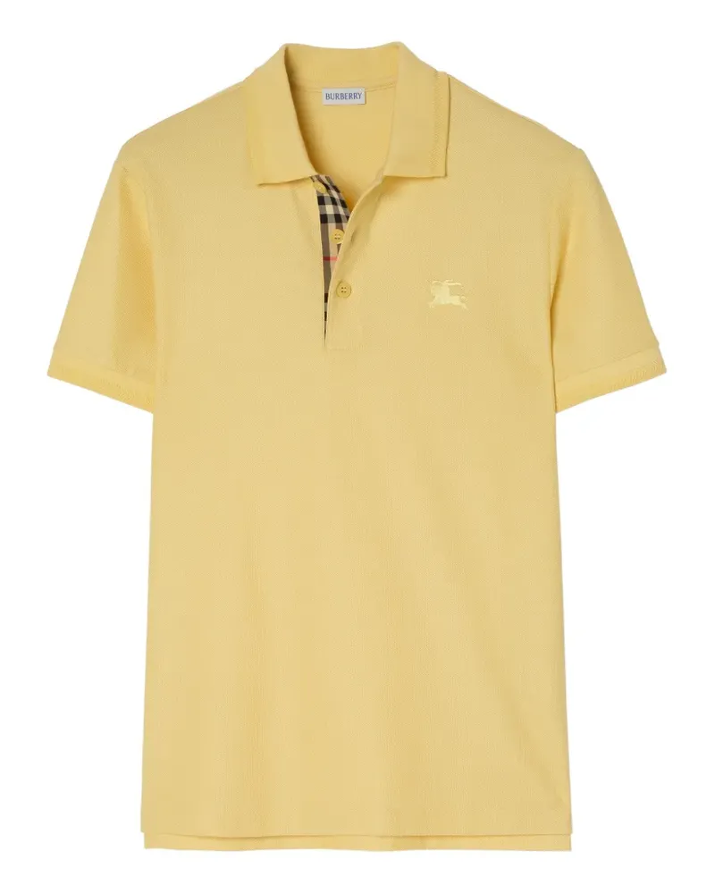 Burberry cotton polo shirt - Gelb Gelb