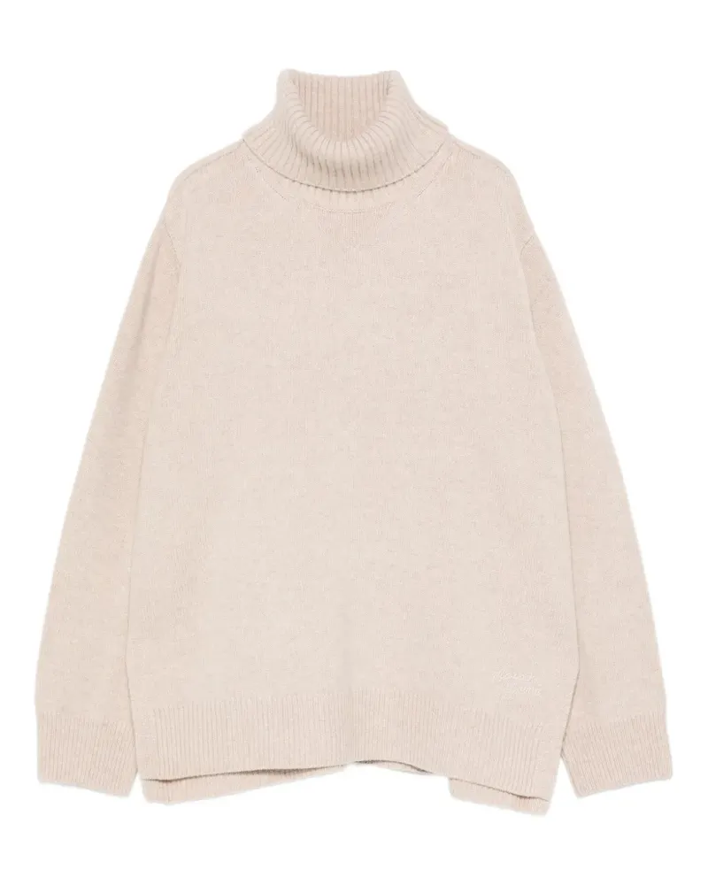 Kitsuné Klassischer Rollkragenpullover - Nude Nude