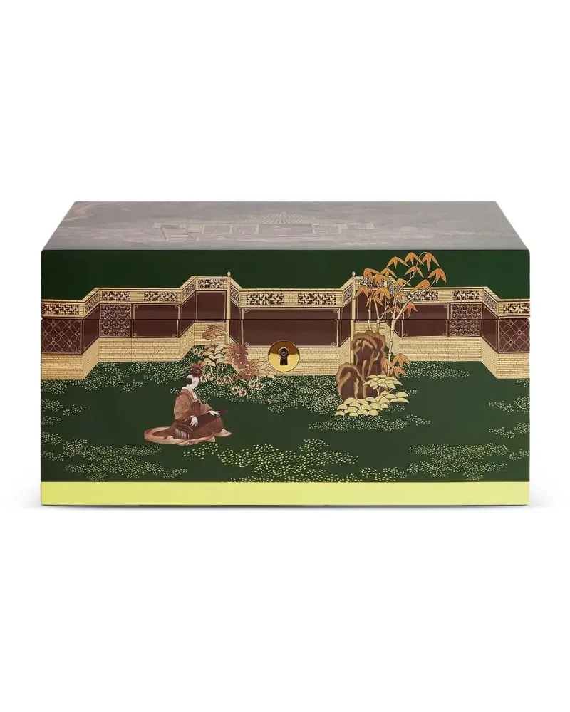 Shanghai Tang Tang Chinoiserie Schmuckkästchen - Grün Grün