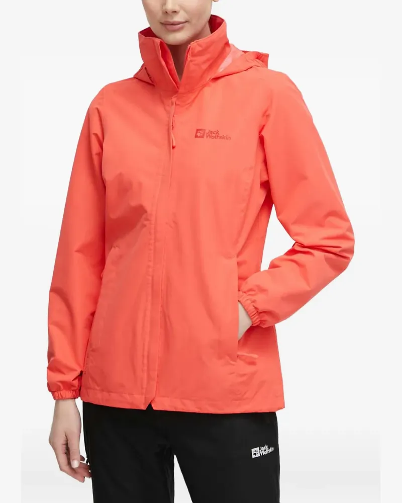 Jack Wolfskin Jacke mit Kapuze - Orange Orange