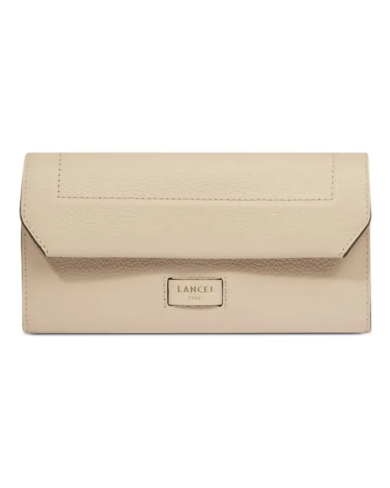 Lancel Ninon Portemonnaie mit Klappe - Nude Nude