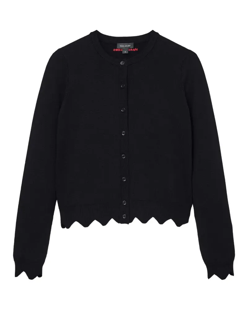 Marc Jacobs logo-embroidered cardigan - Schwarz Schwarz
