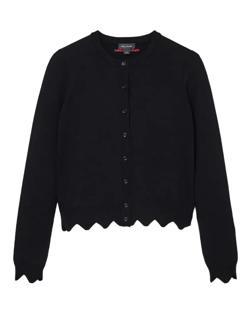 Marc Jacobs Cardigan mit Logo-Stickerei - Schwarz Schwarz