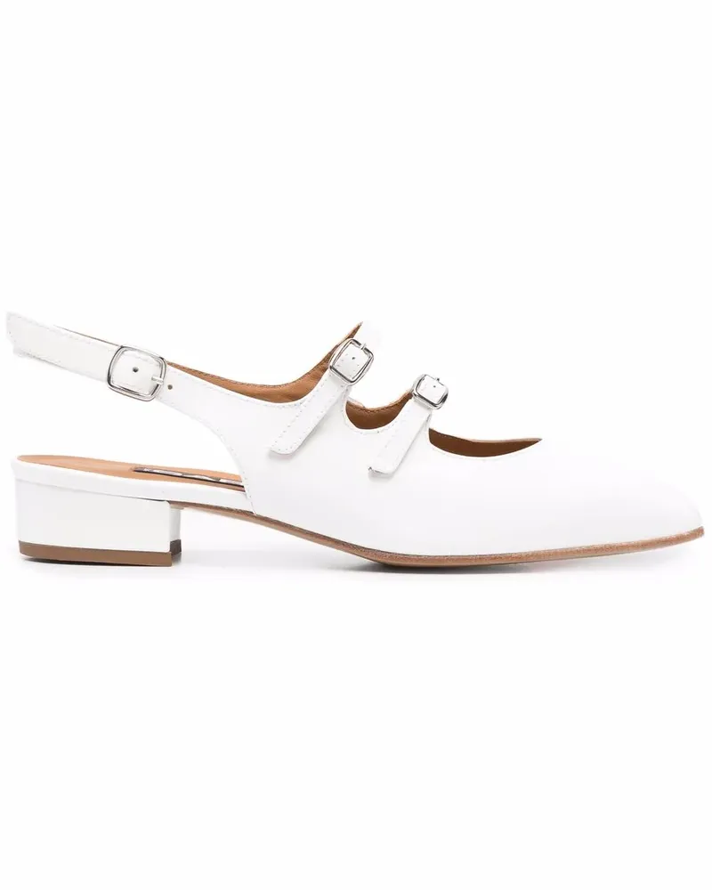 Carel Peche Slingback-Pumps - Weiß Weiß