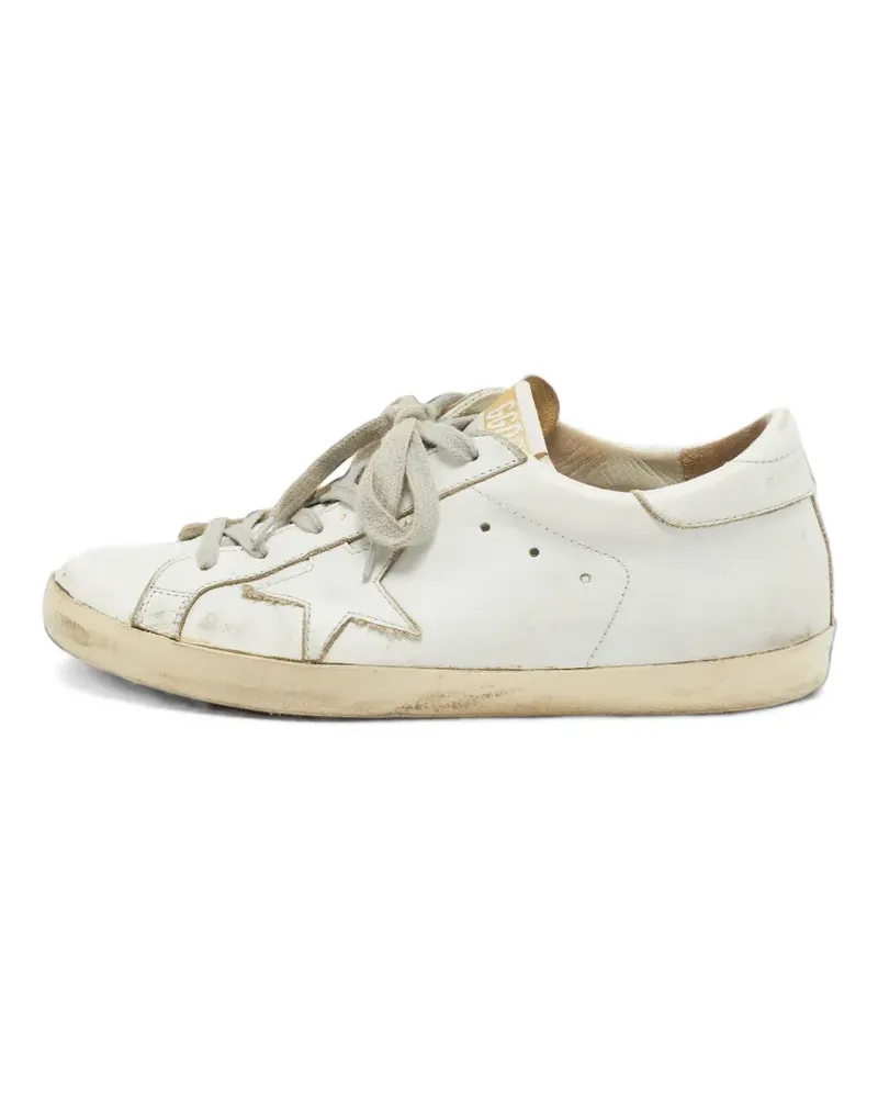 Golden Goose Super Star lace-up sneakers - Weiß Weiß