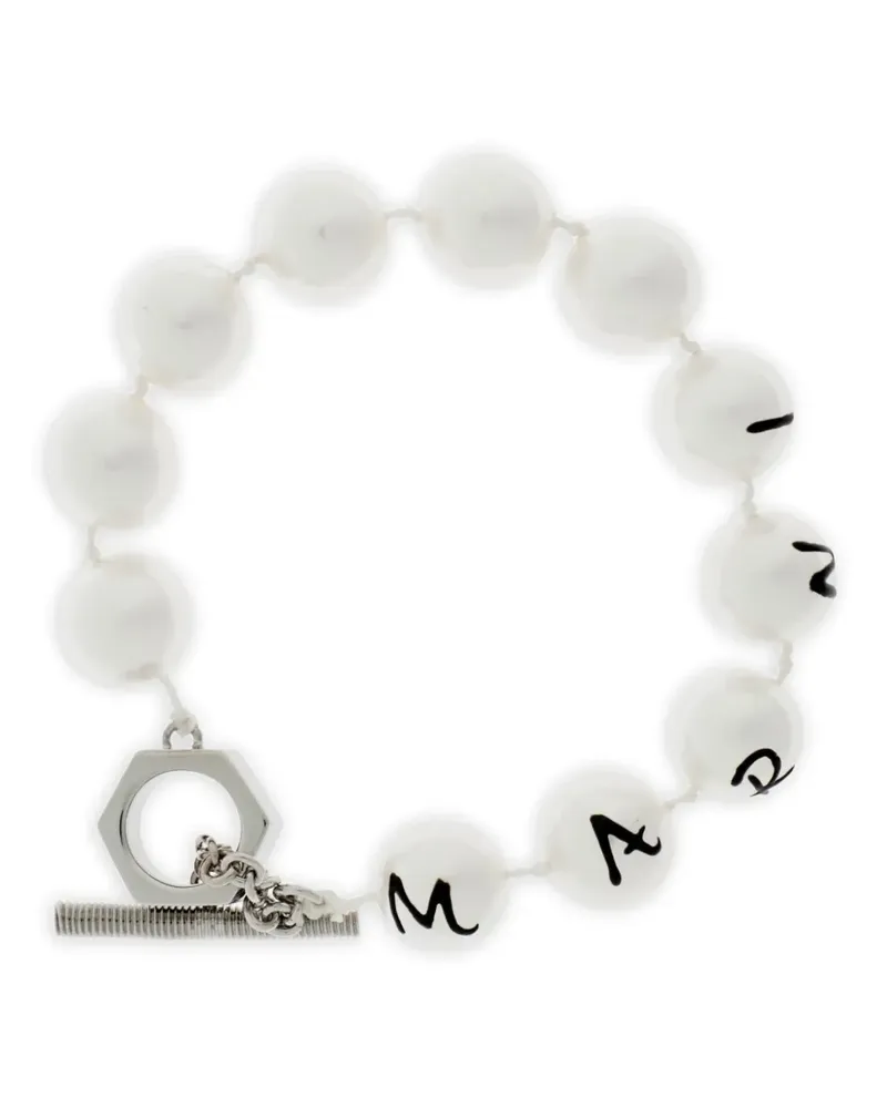 Marni beaded toggle bracelet - Silber Silber