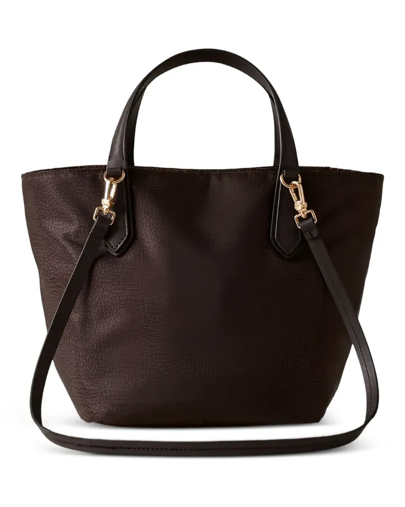 Borbonese Strukturierte B-Escape Tote Bag - Braun Braun