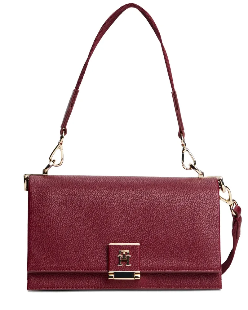 Tommy Hilfiger Pebble crossbody bag - Rot Rot