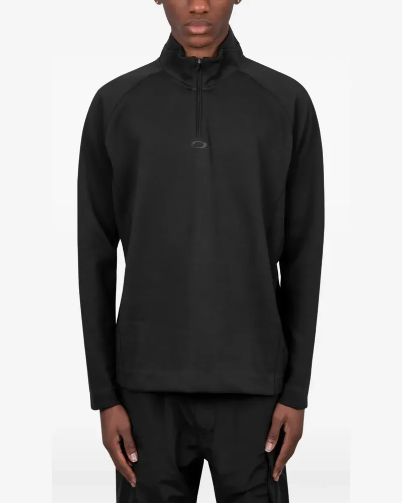 Oakley Sweatshirt mit Reißverschluss - Schwarz Schwarz