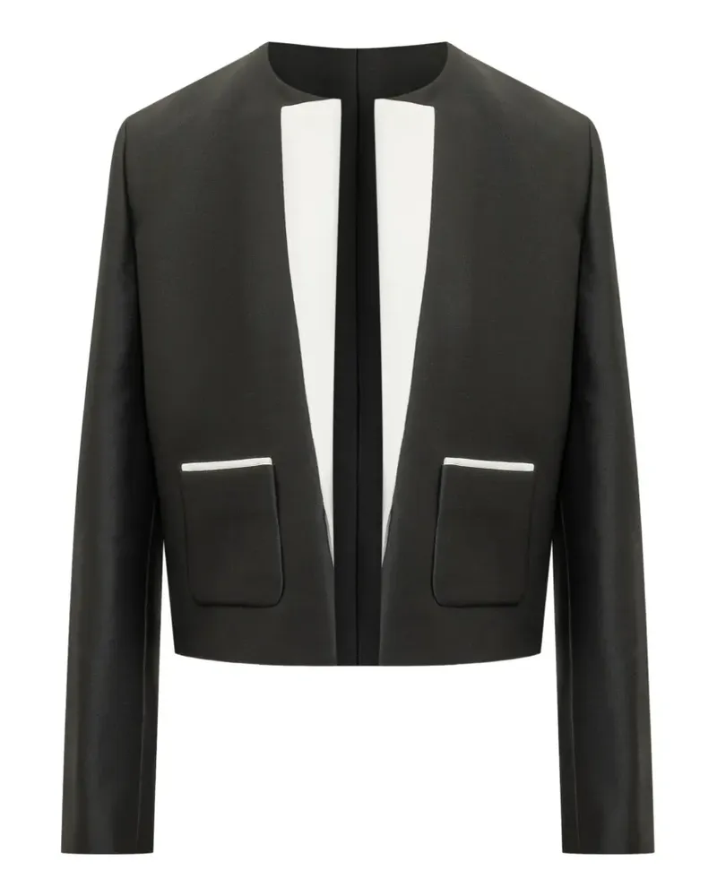 Tom Ford slim-fit cropped jacket - Schwarz Schwarz