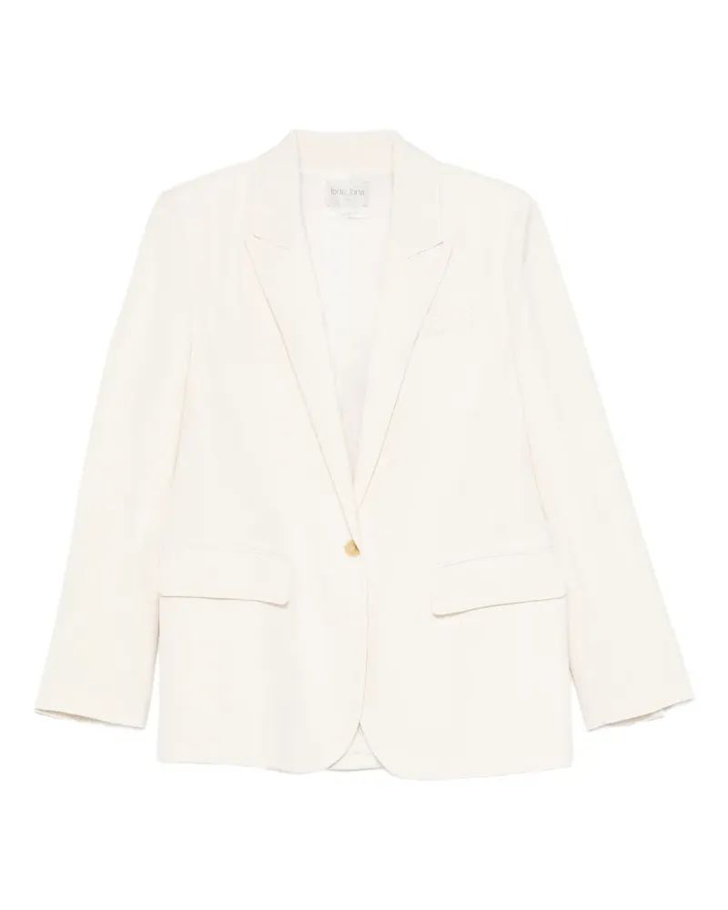forte_forte Blazer mit Klappentaschen - Nude Nude